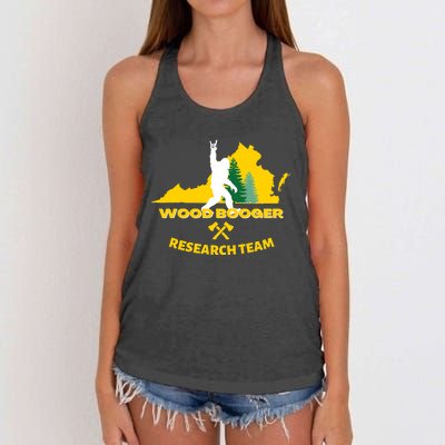 Woodbooger Research Team Women's Knotted Racerback Tank