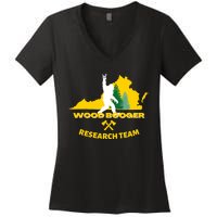 Woodbooger Research Team Women's V-Neck T-Shirt