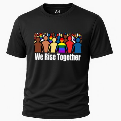 We Rise Together Against Racism For Equality Social Justice Great Gift Performance Shirt