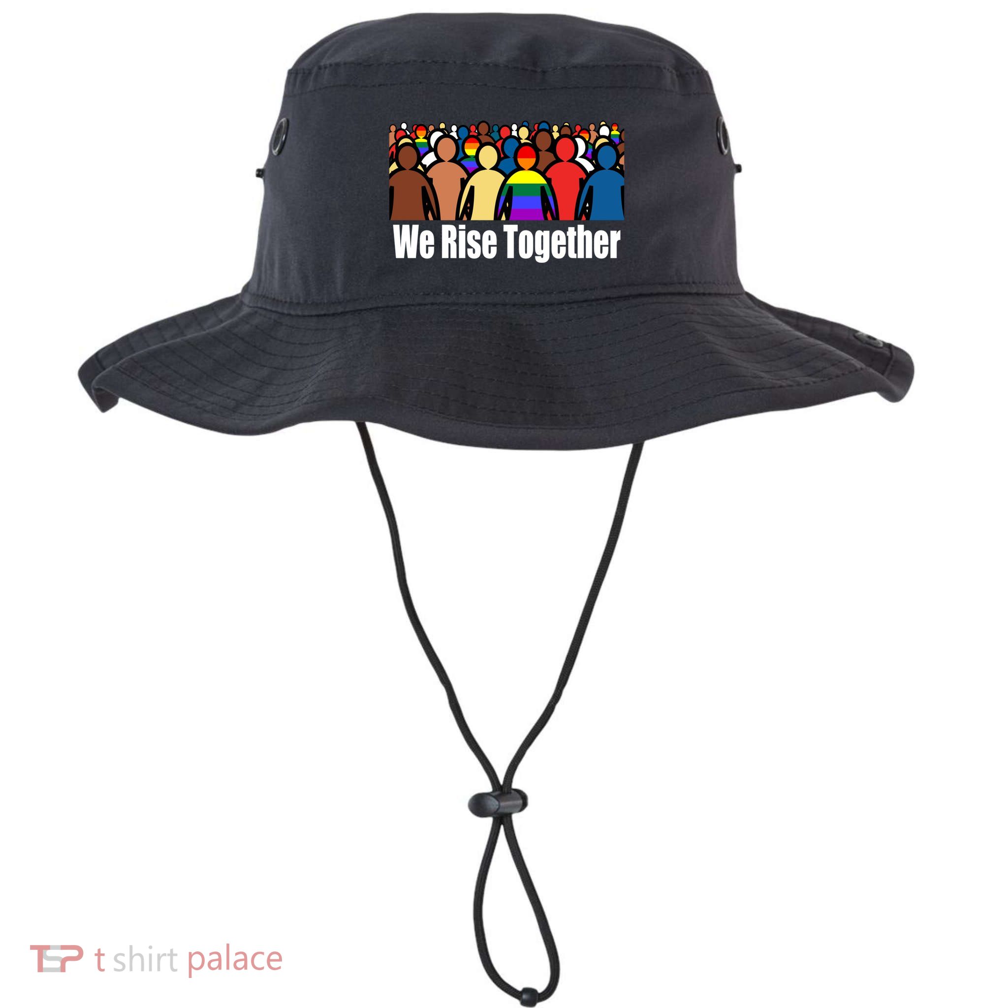 We Rise Together Against Racism For Equality Social Justice Great Gift Bucket Hat