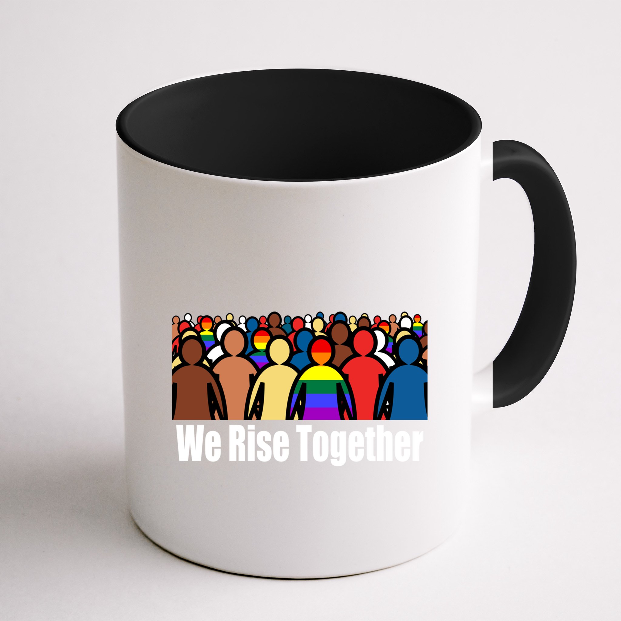 We Rise Together Against Racism For Equality Social Justice Great Gift Mug