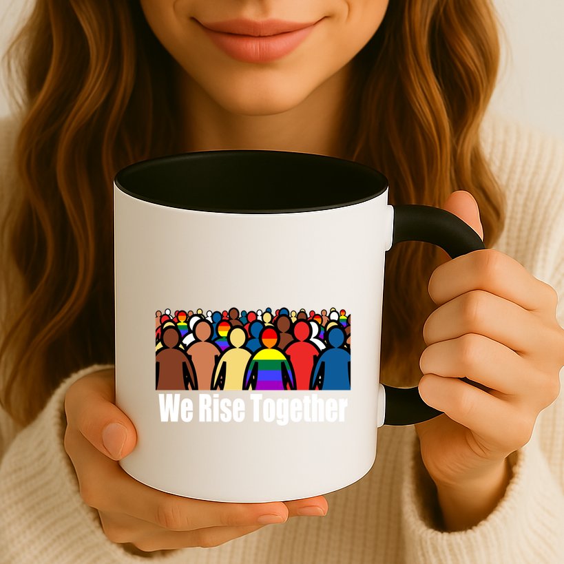 We Rise Together Against Racism For Equality Social Justice Great Gift Mug