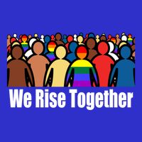 We Rise Together Against Racism For Equality Social Justice Great Gift 16 in Basic Backpack