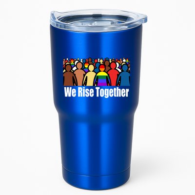 We Rise Together Against Racism For Equality Social Justice Great Gift Tumbler