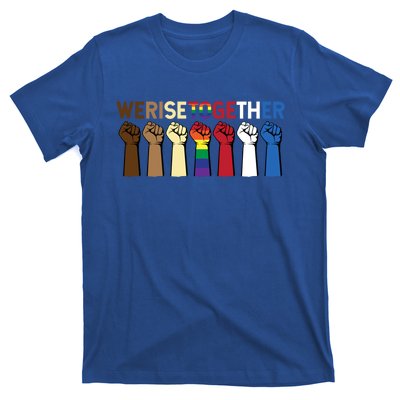 We Rise Together Equality Awesome Black History Month Gift T-Shirt