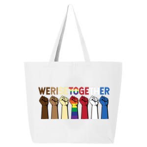 We Rise Together Equality Awesome Black History Month Gift 25L Jumbo Tote