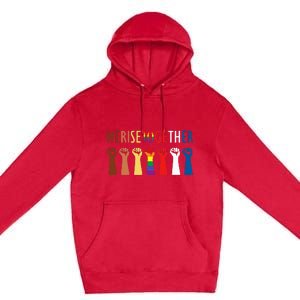 We Rise Together Premium Pullover Hoodie