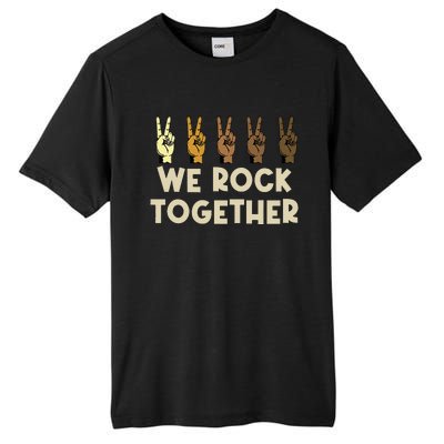 We Rock Together Funny Tall Fusion ChromaSoft Performance T-Shirt