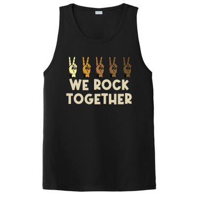 We Rock Together Funny PosiCharge Competitor Tank