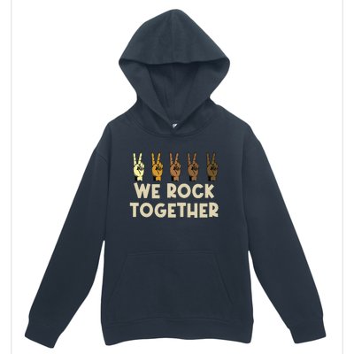 We Rock Together Funny Urban Pullover Hoodie