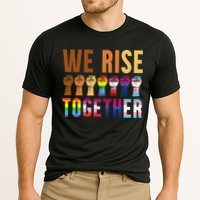 We Rise Together for a Equality Social Justice Fans Cooling Performance Crew T-Shirt