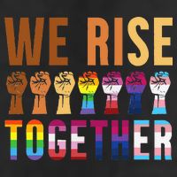 We Rise Together for a Equality Social Justice Fans Adult Drive Performance Visor