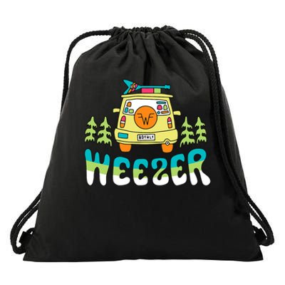 Weezer Road Trip Drawstring Bag