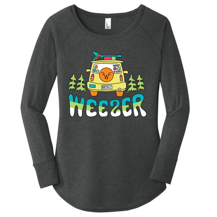 Weezer Road Trip Women's Perfect Tri Tunic Long Sleeve Shirt