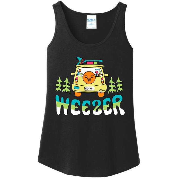 Weezer Road Trip Ladies Essential Tank