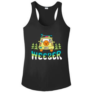 Weezer Road Trip Ladies PosiCharge Competitor Racerback Tank