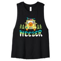 Weezer Road Trip Women's Racerback Cropped Tank