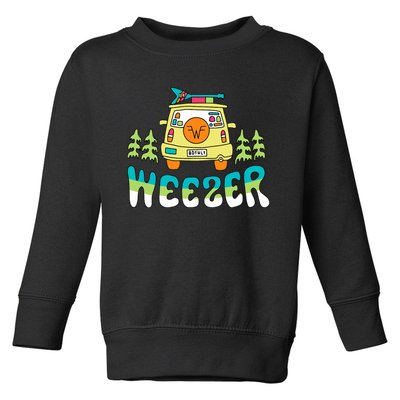 Weezer Road Trip Toddler Sweatshirt