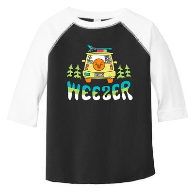 Weezer Road Trip Toddler Fine Jersey T-Shirt