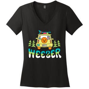 Weezer Road Trip Women's V-Neck T-Shirt