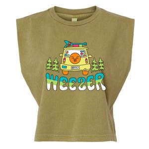 Weezer Road Trip Garment-Dyed Women's Muscle Tee