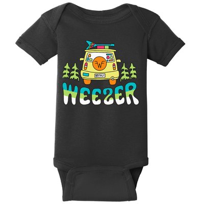 Weezer Road Trip Baby Bodysuit