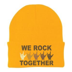 We Rock Together Equality Knit Cap Winter Beanie