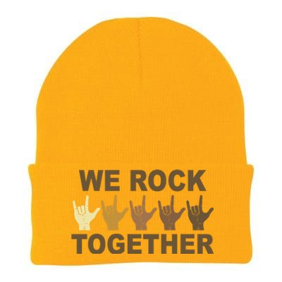 We Rock Together Equality Knit Cap Winter Beanie