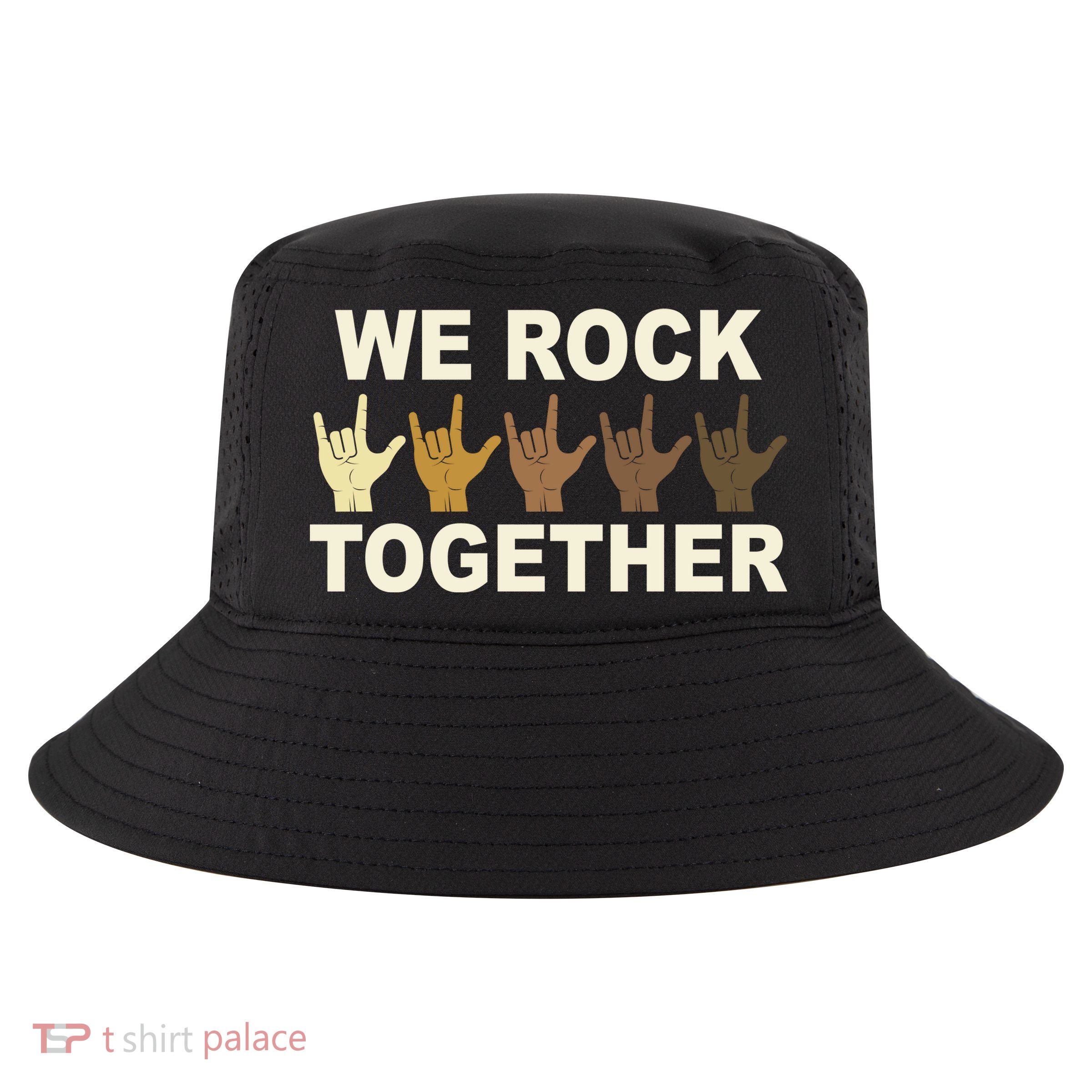 We Rock Together Equality Cool Comfort Performance Bucket Hat