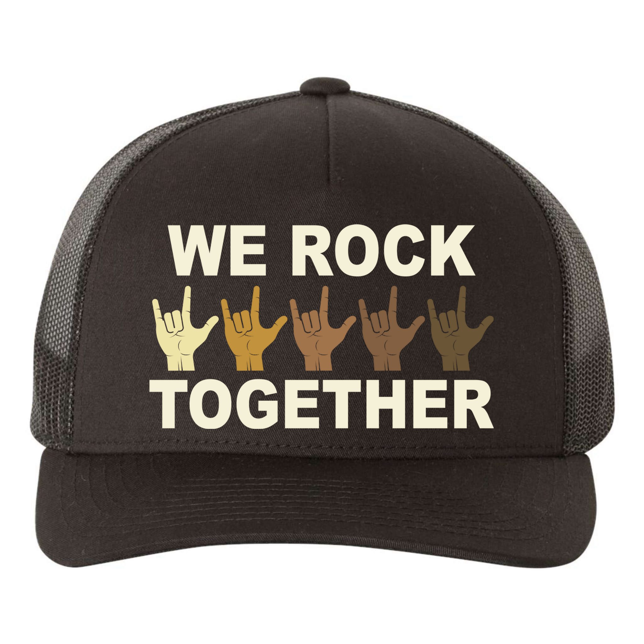 We Rock Together Equality Yupoong Adult 5-Panel Trucker Hat