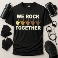We Rock Together Equality Cooling Performance Crew T-Shirt