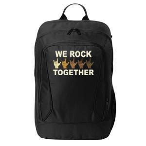 We Rock Together Equality City Backpack