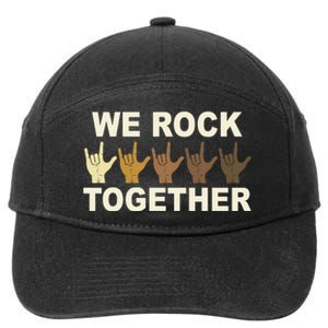 We Rock Together Equality 7-Panel Snapback Hat