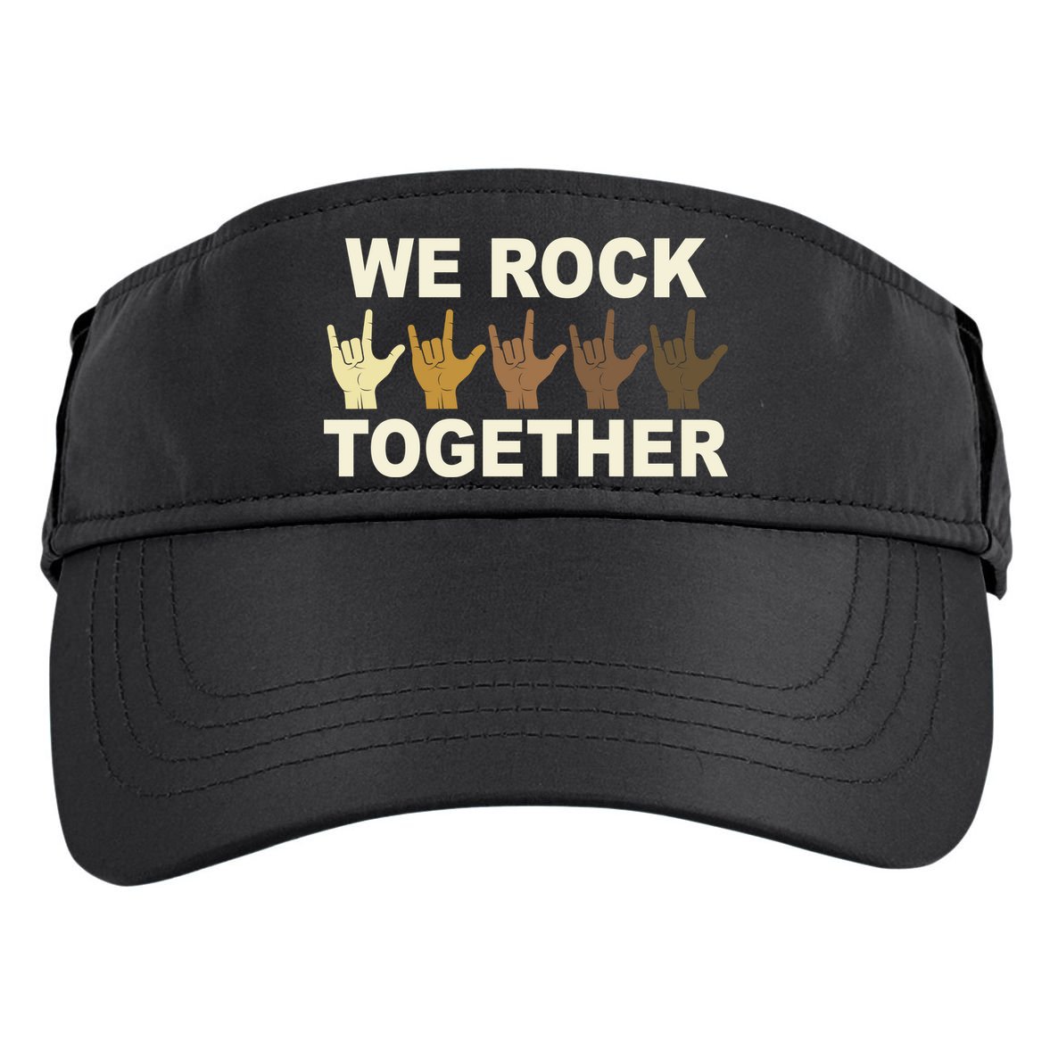 We Rock Together Equality Adult Drive Performance Visor