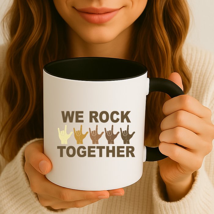 We Rock Together Equality Mug