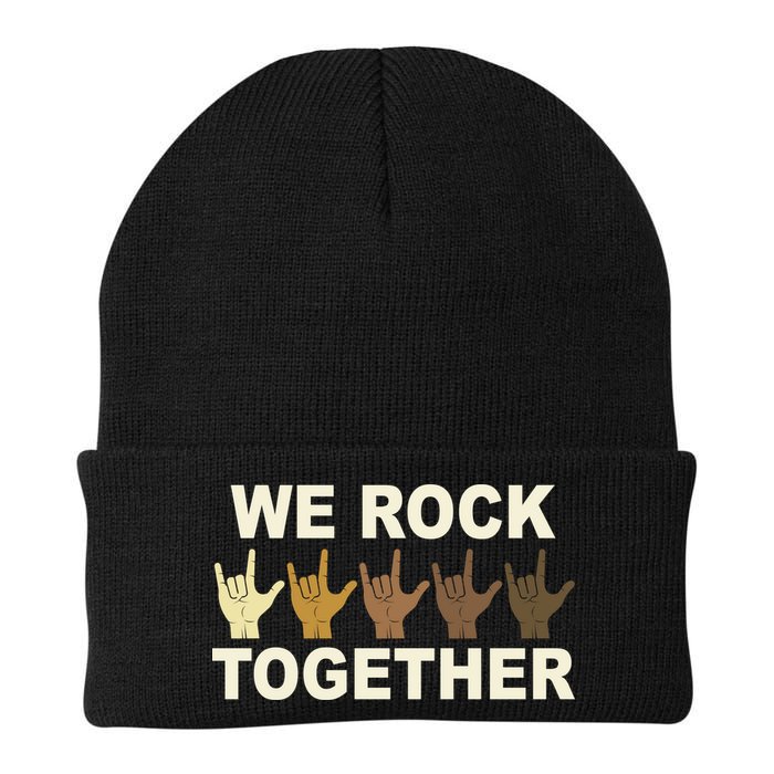 We Rock Together Equality Beanie