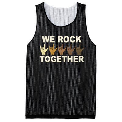 We Rock Together Equality Mesh Reversible Basketball Jersey Tank