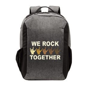 We Rock Together Equality Vector Backpack