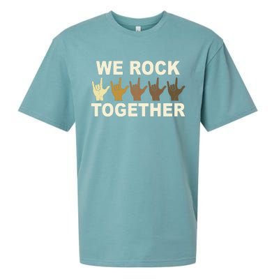 We Rock Together Equality Sueded Cloud Jersey T-Shirt