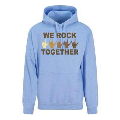 We Rock Together Equality Unisex Surf Hoodie