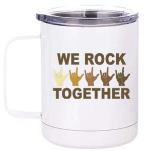 We Rock Together Equality 12 oz Stainless Steel Tumbler Cup