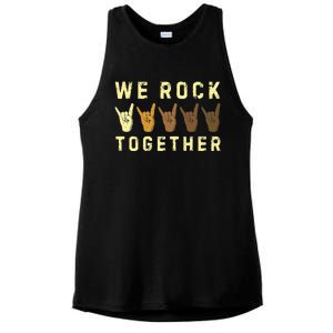 We Rock Together Ladies PosiCharge Tri-Blend Wicking Tank