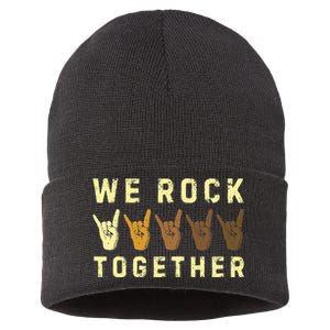 We Rock Together Sustainable Knit Beanie