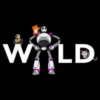 Wild Retro Vintage Robotic Robot Art Science & Math Boy 16 in Basic Backpack