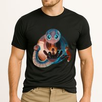 Wild Retro Vintage Robotic Robot Art Science & Math Cooling Performance Crew T-Shirt