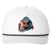 Wild Retro Vintage Robotic Robot Art Science & Math Snapback Five-Panel Rope Hat