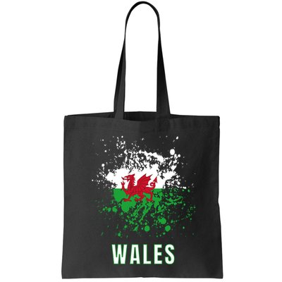 Wales Retro Vintage Watercolors Sport Bag