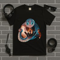 Wild Retro Vintage Robotic Robot Art Science & Math T-Shirt