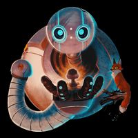 Wild Retro Vintage Robotic Robot Art Science & Math T-Shirt