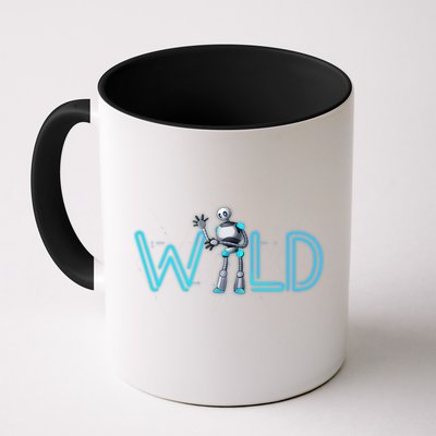 Wild Retro Vintage Robotic Robot Scifi Tech Art Mug
